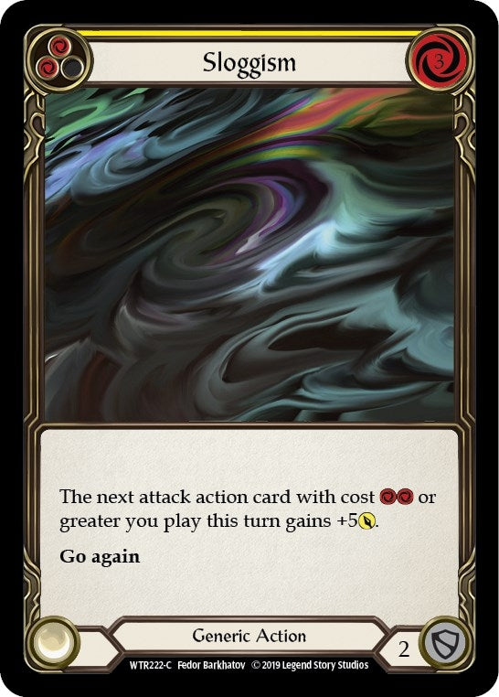 Image for Sloggism (Yellow) (WTR222) - Flesh and Blood TCG