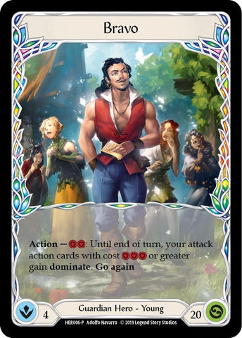 Bravo [HER006-P] (Promo) 1st Edition Rainbow Foil