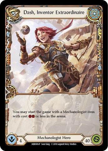 Dash, Inventor Extraordinaire [HER009-P] (Promo) 1st Edition Cold Foil