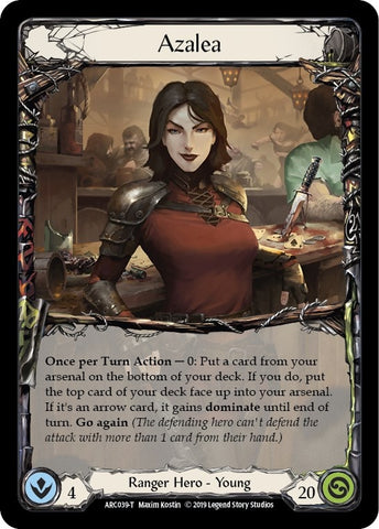 Image for Azalea // Dash (ARC039 // ARC002) (Arcane Rising) - Flesh and Blood TCG