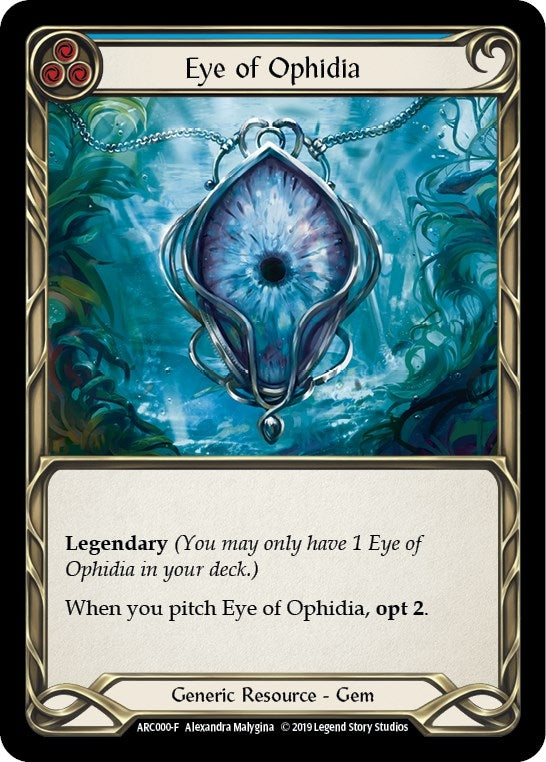 Image for Eye of Ophidia (ARC000) (Arcane Rising) - Flesh and Blood TCG