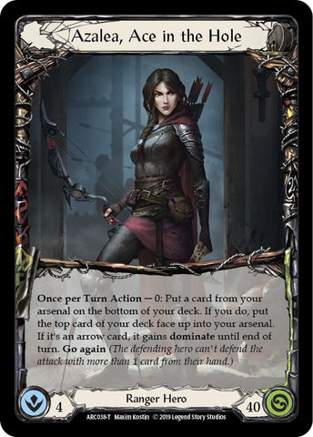 Azalea, Ace in the Hole // Crucible of Aetherweave (ARC038 // ARC115) [Arcane Rising]