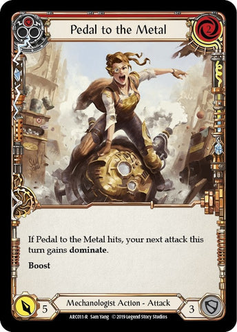 Image for Pedal to the Metal (Red) (ARC011) (Arcane Rising) - Flesh and Blood TCG