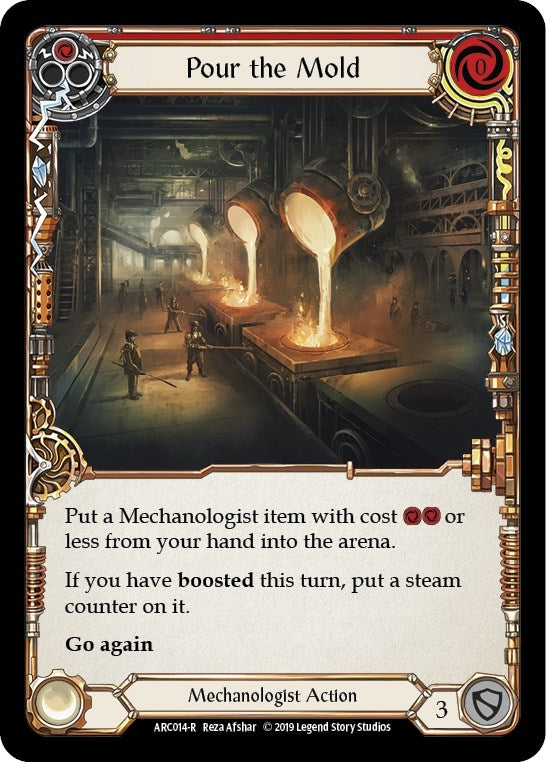 Image for Pour the Mold (Red) (ARC014) (Arcane Rising) - Flesh and Blood TCG