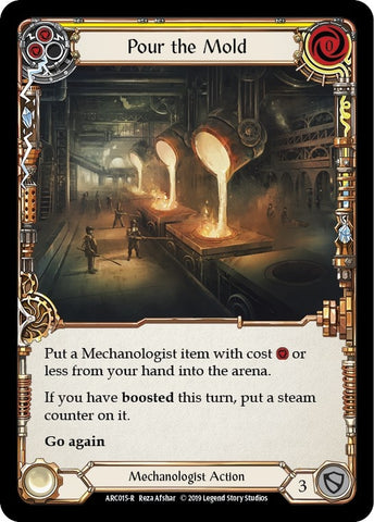 Image for Pour the Mold (Yellow) (ARC015) (Arcane Rising) - Flesh and Blood TCG