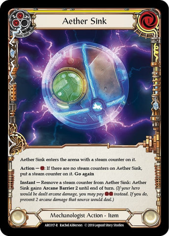 Image for Aether Sink (ARC017) (Arcane Rising) - Flesh and Blood TCG