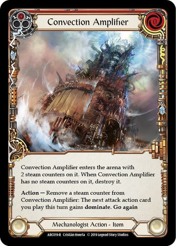 Image for Convection Amplifier (ARC019) (Arcane Rising) - Flesh and Blood TCG