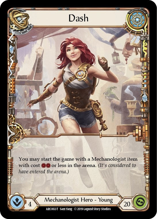 Image for Dash // Death Dealer (ARC002 // ARC040) (Arcane Rising) - Flesh and Blood TCG