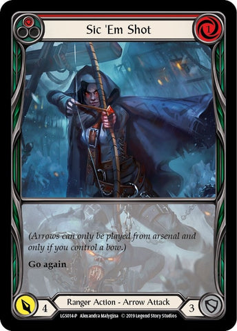 Sic 'Em Shot (Red) [LGS014-P] (Promo) 1st Edition Normal