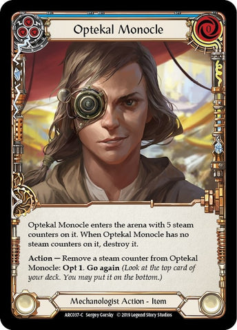 Image for Optekal Monocle (ARC037) (Arcane Rising) - Flesh and Blood TCG