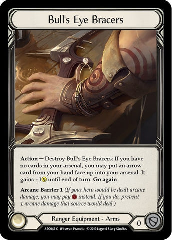 Image for Bull's Eye Bracers (ARC042) (Arcane Rising) - Flesh and Blood TCG