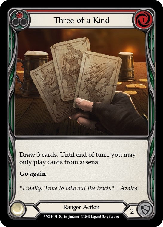 Image for Three of a Kind (ARC044) (Arcane Rising) - Flesh and Blood TCG