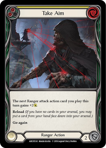 Image for Take Aim (Yellow) (ARC055) (Arcane Rising) - Flesh and Blood TCG