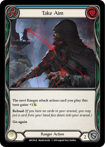 Image for Take Aim (Blue) (ARC056) (Arcane Rising) - Flesh and Blood TCG