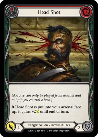 Image for Head Shot (Red) (ARC057) (Arcane Rising) - Flesh and Blood TCG