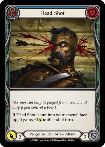 Image for Head Shot (Blue) (ARC059) (Arcane Rising) - Flesh and Blood TCG