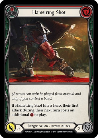 Image for Hamstring Shot (Red) (ARC060) (Arcane Rising) - Flesh and Blood TCG