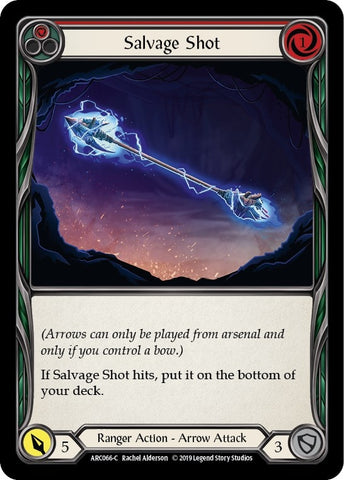 Image for Salvage Shot (Red) (ARC066) (Arcane Rising) - Flesh and Blood TCG