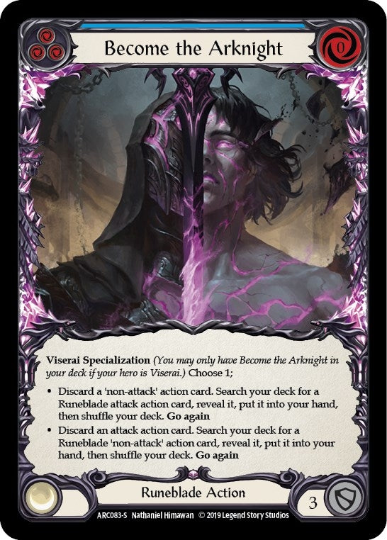 Image for Become the Arknight (ARC083) (Arcane Rising) - Flesh and Blood TCG