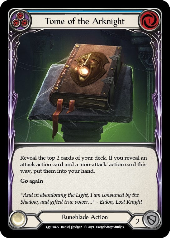 Image for Tome of the Arknight (ARC084) (Arcane Rising) - Flesh and Blood TCG