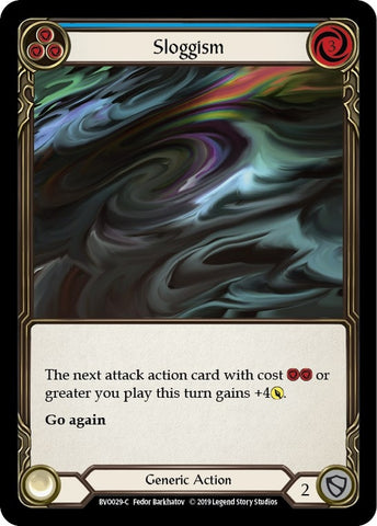 Sloggism (Blue) [BVO029-C] (Bravo Hero Deck) 1st Edition Normal