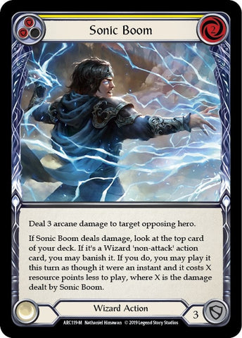 Image for Sonic Boom (ARC119) (Arcane Rising) - Flesh and Blood TCG