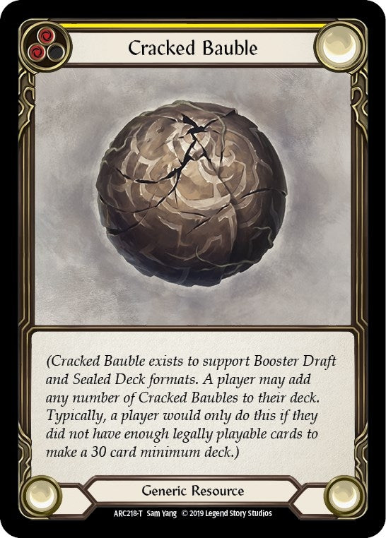 Image for Cracked Bauble (ARC218) (Arcane Rising) - Flesh and Blood TCG