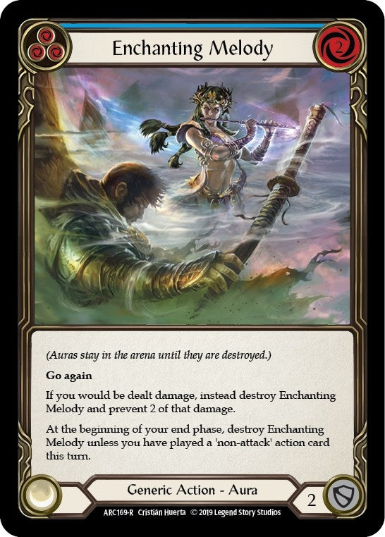 Image for Enchanting Melody (Blue) (ARC169) (Arcane Rising) - Flesh and Blood TCG