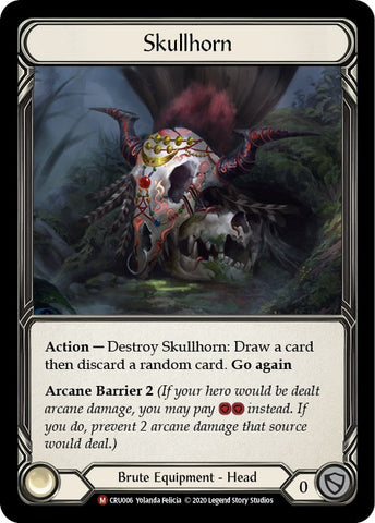 Image for Skullhorn (CRU006) (Crucible of War) - Flesh and Blood TCG