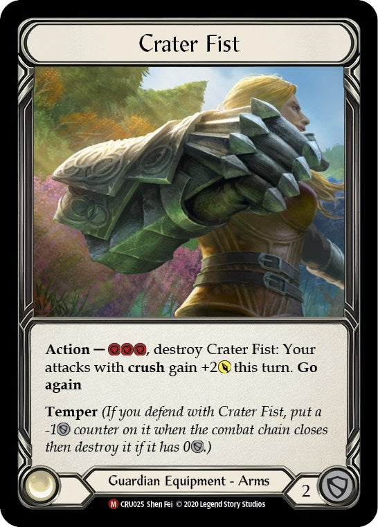 Image for Crater Fist (CRU025) (Crucible of War) - Flesh and Blood TCG