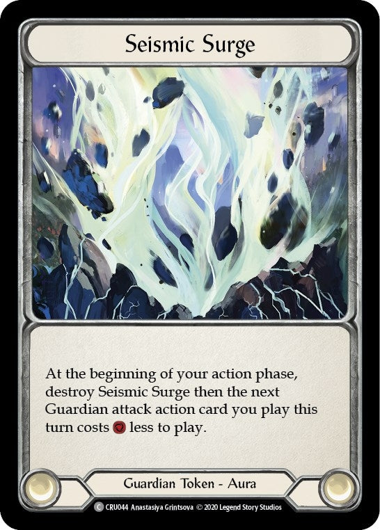 Image for Seismic Surge (CRU044) (Crucible of War) - Flesh and Blood TCG