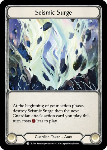 Image for Seismic Surge (CRU044) (Crucible of War) - Flesh and Blood TCG
