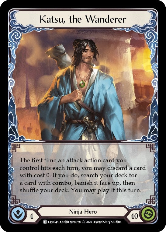 Image for Katsu, the Wanderer (CRU045) (Crucible of War) - Flesh and Blood TCG