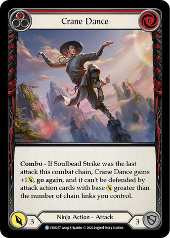 Image for Crane Dance (Red) (CRU057) (Crucible of War) - Flesh and Blood TCG