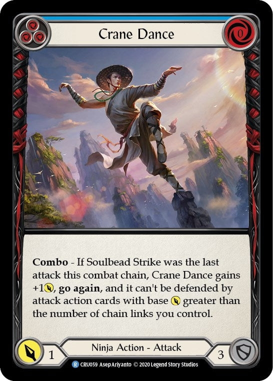 Image for Crane Dance (Blue) (CRU059) (Crucible of War) - Flesh and Blood TCG
