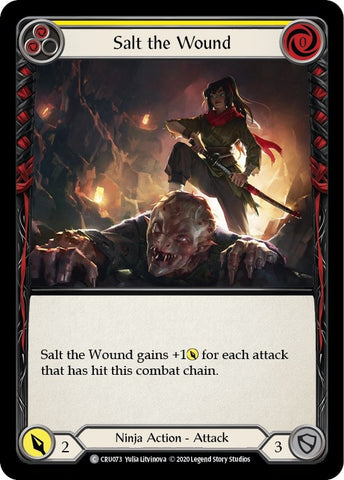 Image for Salt the Wound (CRU073) (Crucible of War) - Flesh and Blood TCG