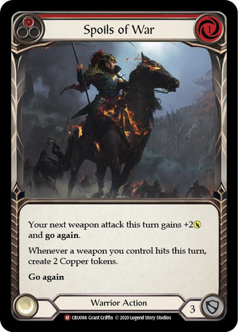 Image for Spoils of War (CRU084) (Crucible of War) - Flesh and Blood TCG