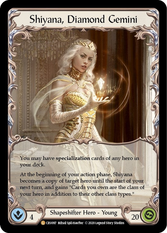 Image for Shiyana, Diamond Gemini (CRU097) (Crucible of War) - Flesh and Blood TCG