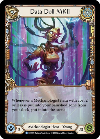 Image for Data Doll MKII (CRU099) (Crucible of War) - Flesh and Blood TCG