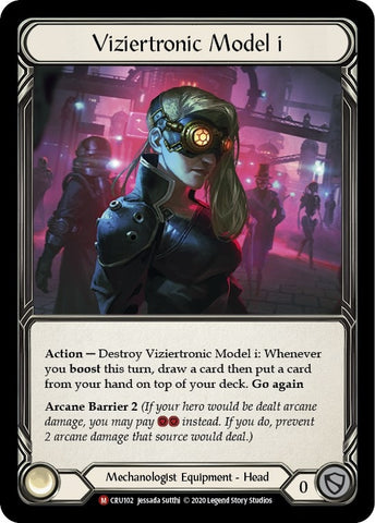 Image for Viziertronic Model i (CRU102) (Crucible of War) - Flesh and Blood TCG