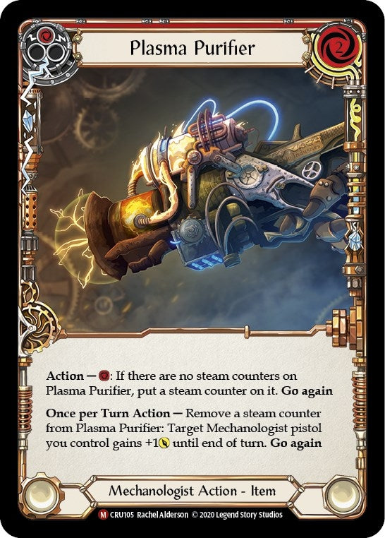 Image for Plasma Purifier (CRU105) (Crucible of War) - Flesh and Blood TCG