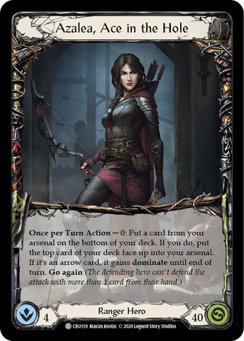 Image for Azalea, Ace in the Hole (CRU119) (Crucible of War) - Flesh and Blood TCG