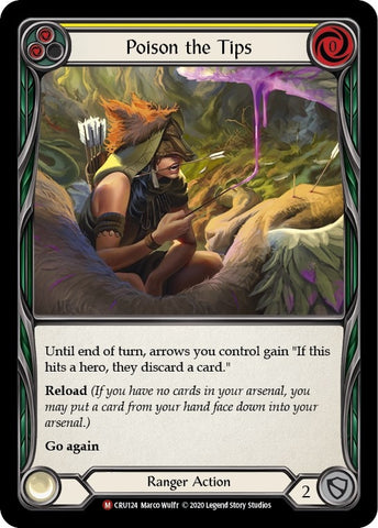 Image for Poison the Tips (CRU124) (Crucible of War) - Flesh and Blood TCG