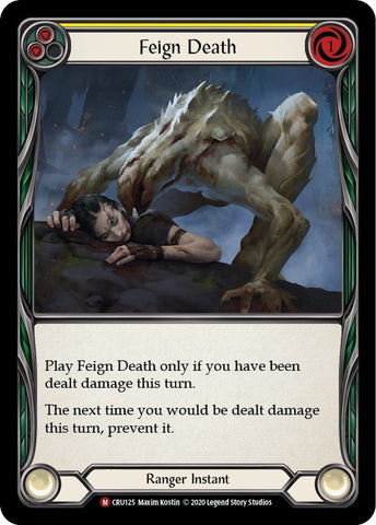 Image for Feign Death (CRU125) (Crucible of War) - Flesh and Blood TCG
