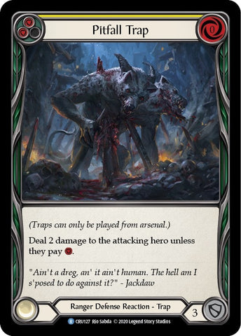 Image for Pitfall Trap (CRU127) (Crucible of War) - Flesh and Blood TCG