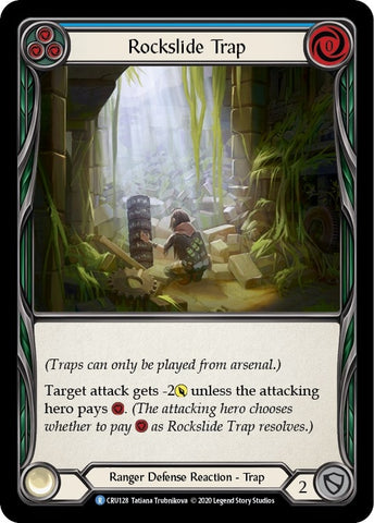 Image for Rockslide Trap (CRU128) (Crucible of War) - Flesh and Blood TCG