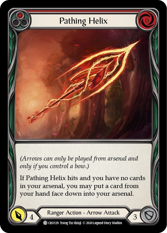 Image for Pathing Helix (Red) (CRU129) (Crucible of War) - Flesh and Blood TCG