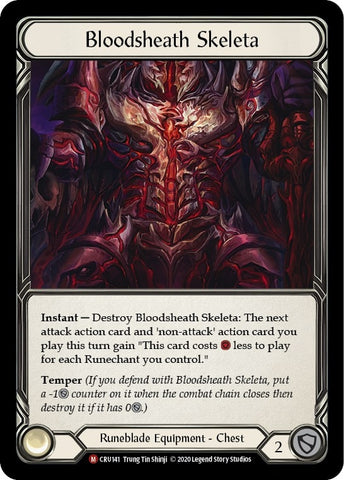 Image for Bloodsheath Skeleta (CRU141) (Crucible of War) - Flesh and Blood TCG