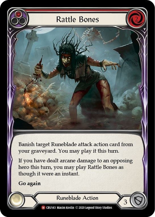 Image for Rattle Bones (CRU143) (Crucible of War) - Flesh and Blood TCG