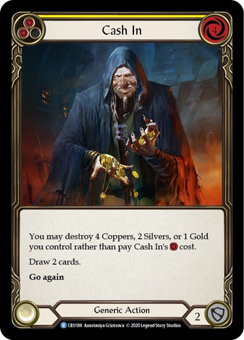 Image for Cash In (CRU188) (Crucible of War) - Flesh and Blood TCG